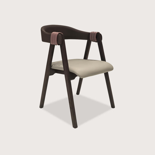 Louis Wooden Dining Chair - Timber Dining Chair Raffine Default Title