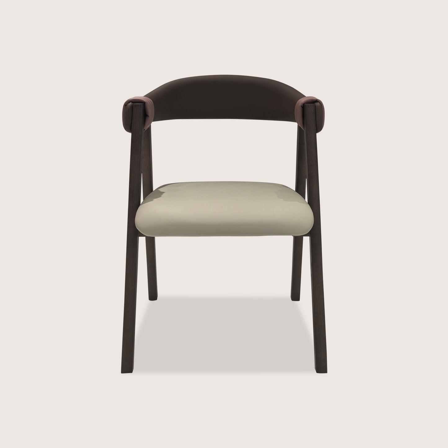 Louis Wooden Dining Chair - Timber Dining Chair Raffine