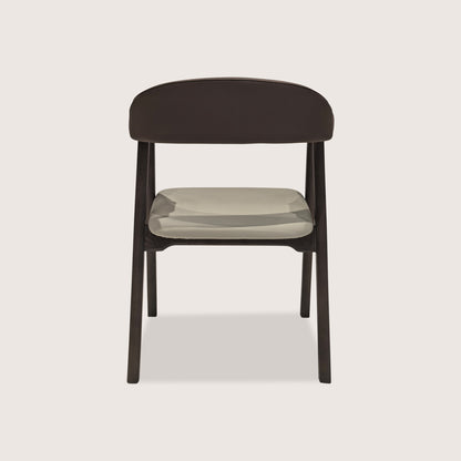 Louis Wooden Dining Chair - Timber Dining Chair Raffine