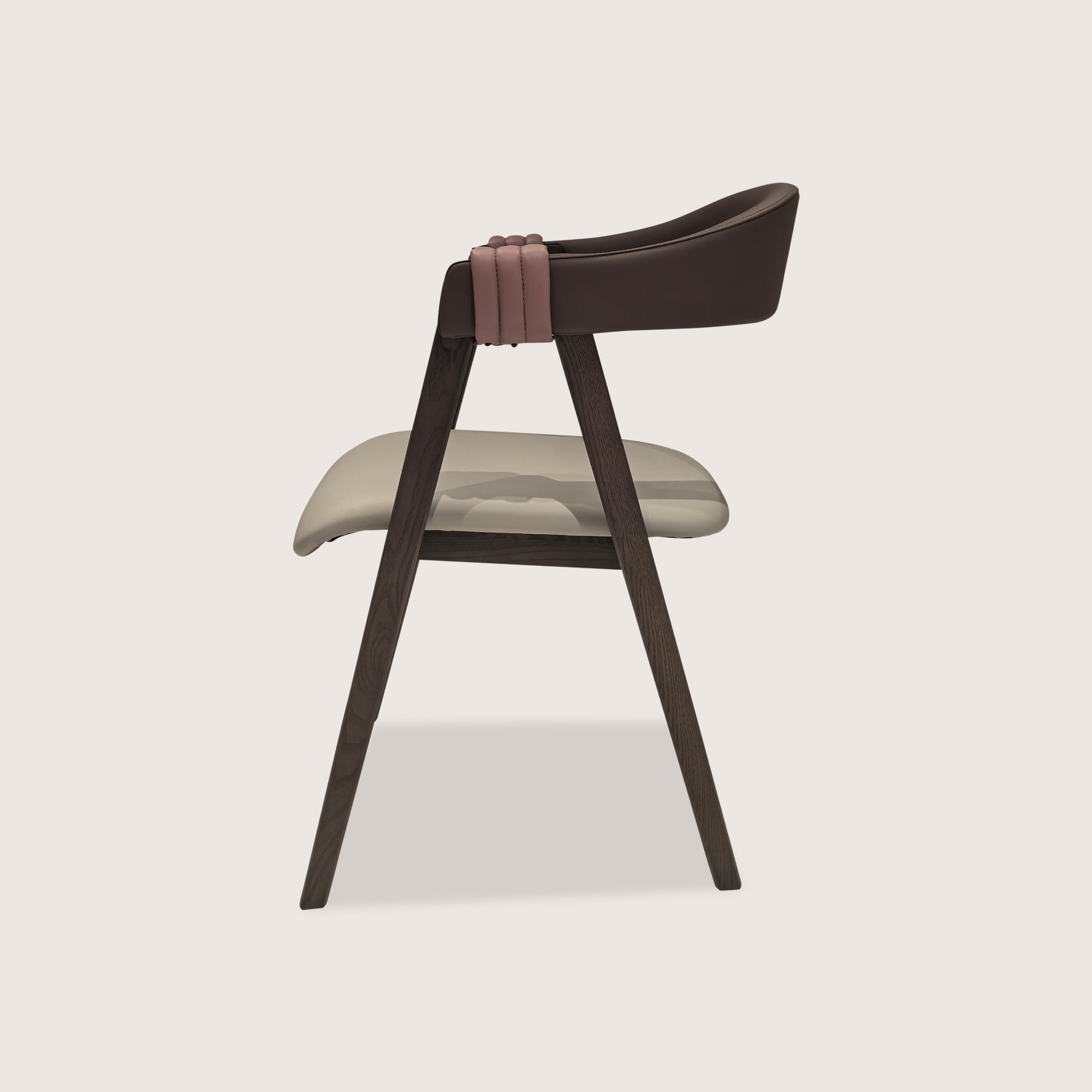 Louis Wooden Dining Chair - Timber Dining Chair Raffine