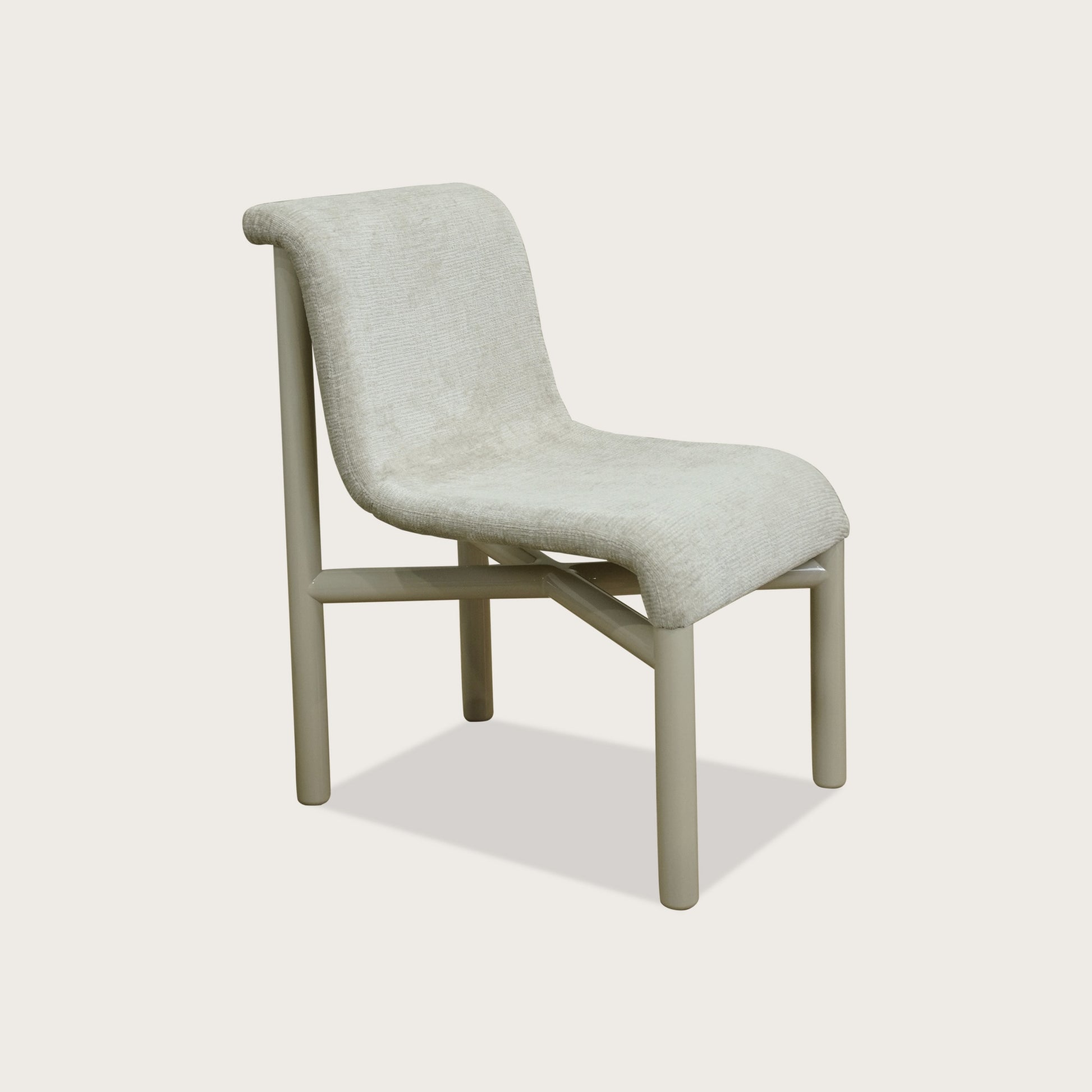 Luc Fabric Dining Chair - Beige Dining Chair Raffine Beige