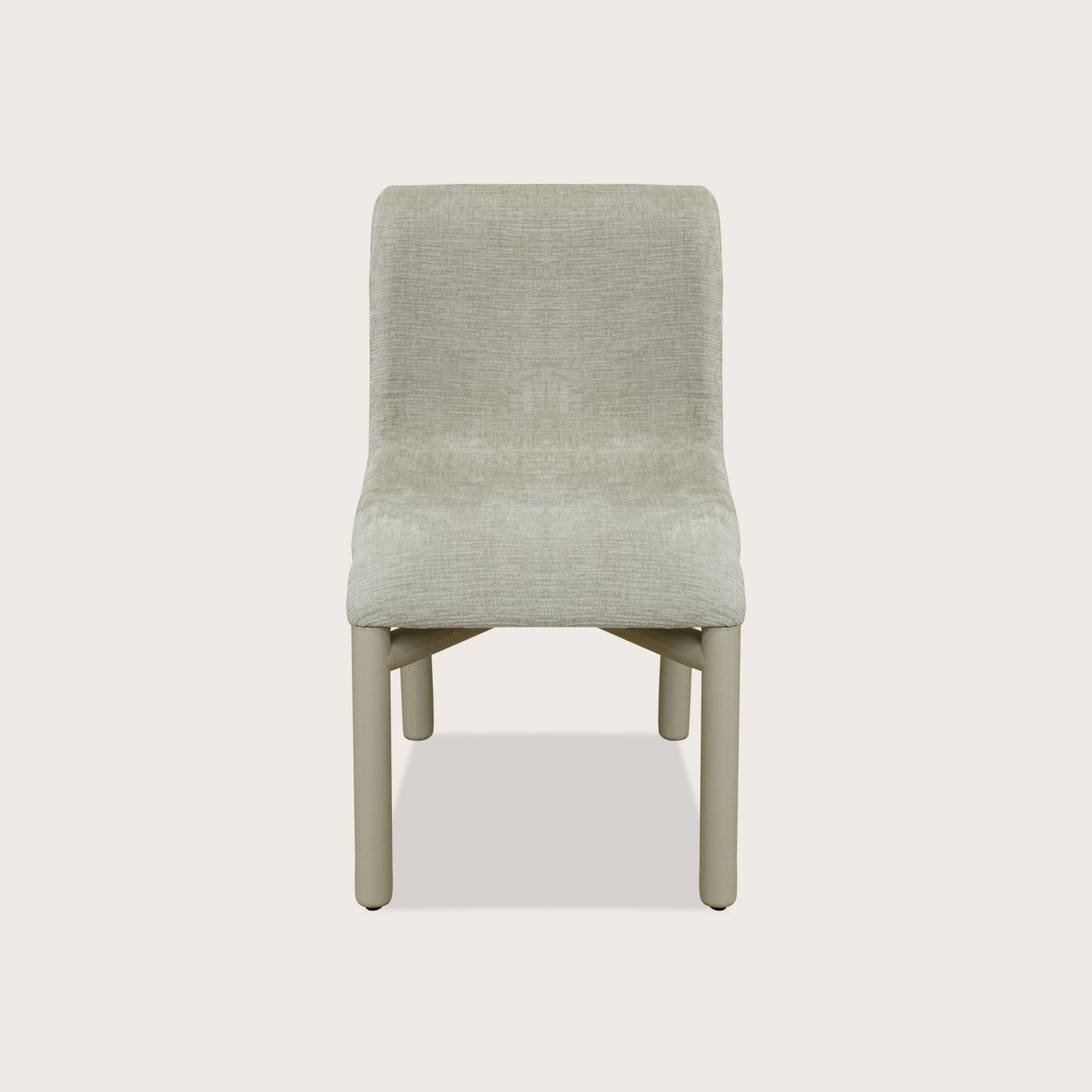Luc Fabric Dining Chair - Beige Dining Chair Raffine