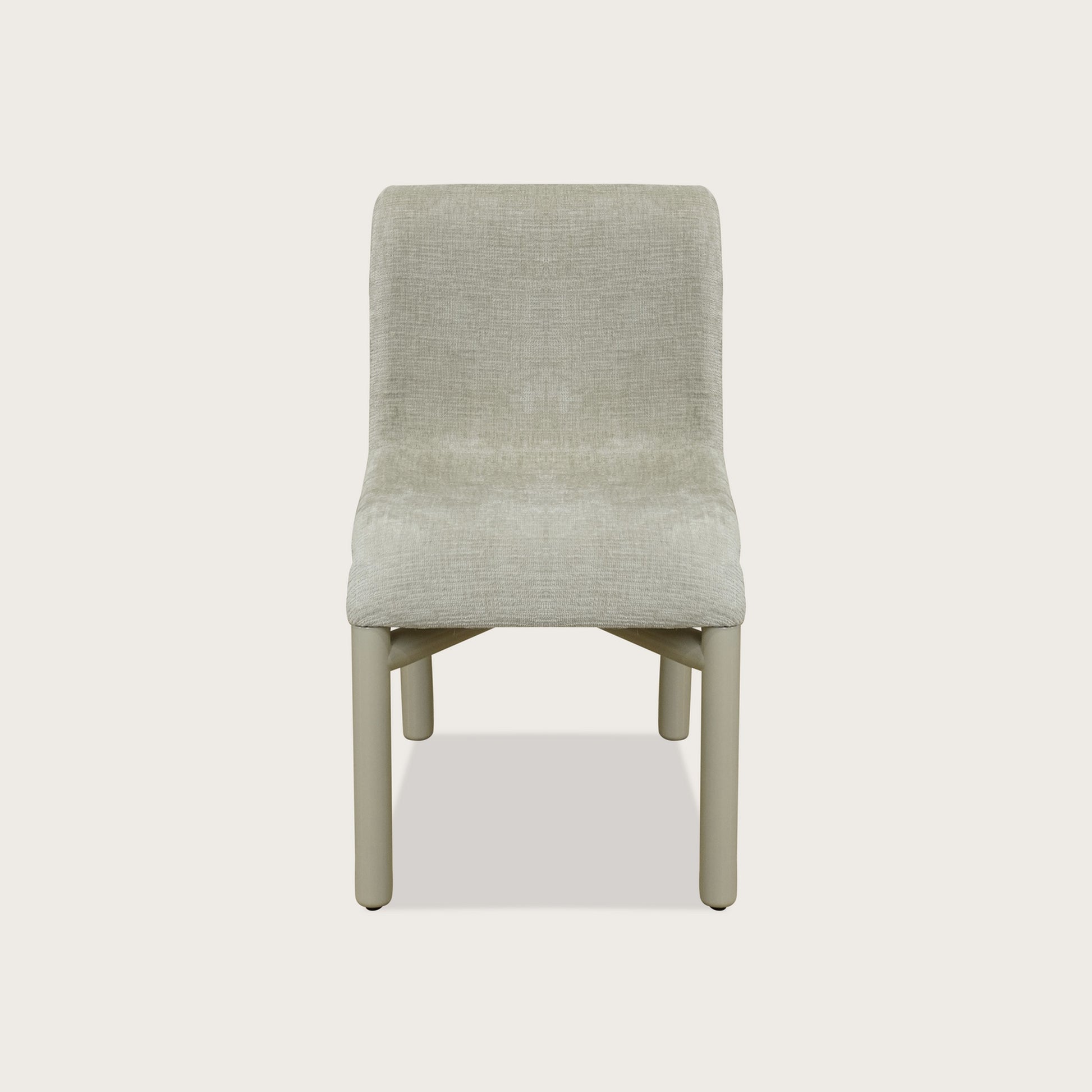 Luc Fabric Dining Chair - Beige Dining Chair Raffine