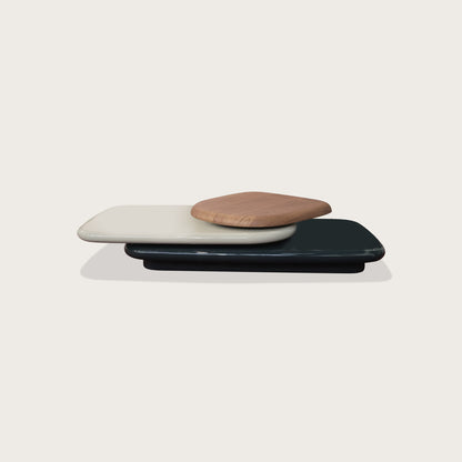 Lys Tiered Timber Coffee Table - Beige Coffee Table Raffine