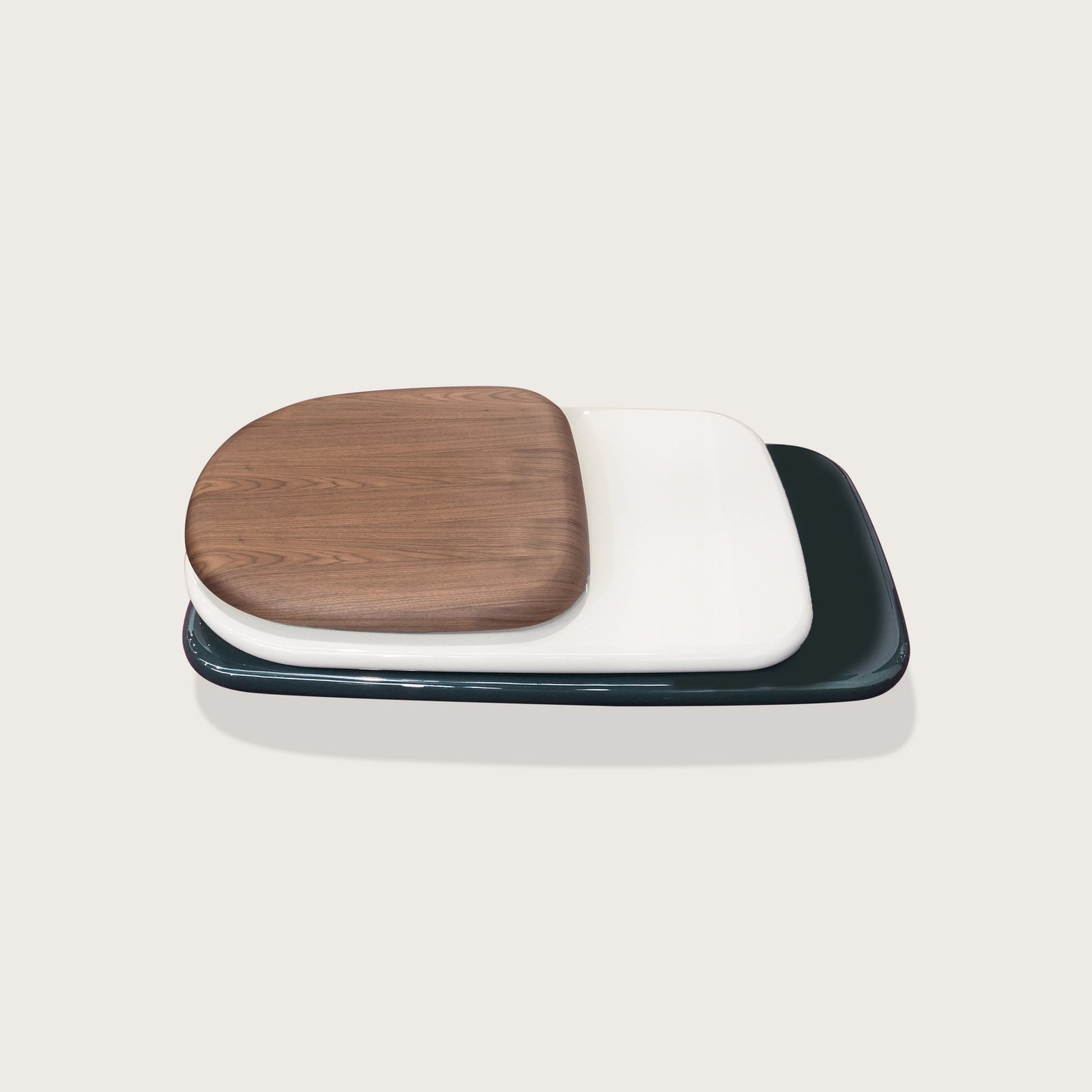 Lys Tiered Timber Coffee Table - Beige Coffee Table Raffine