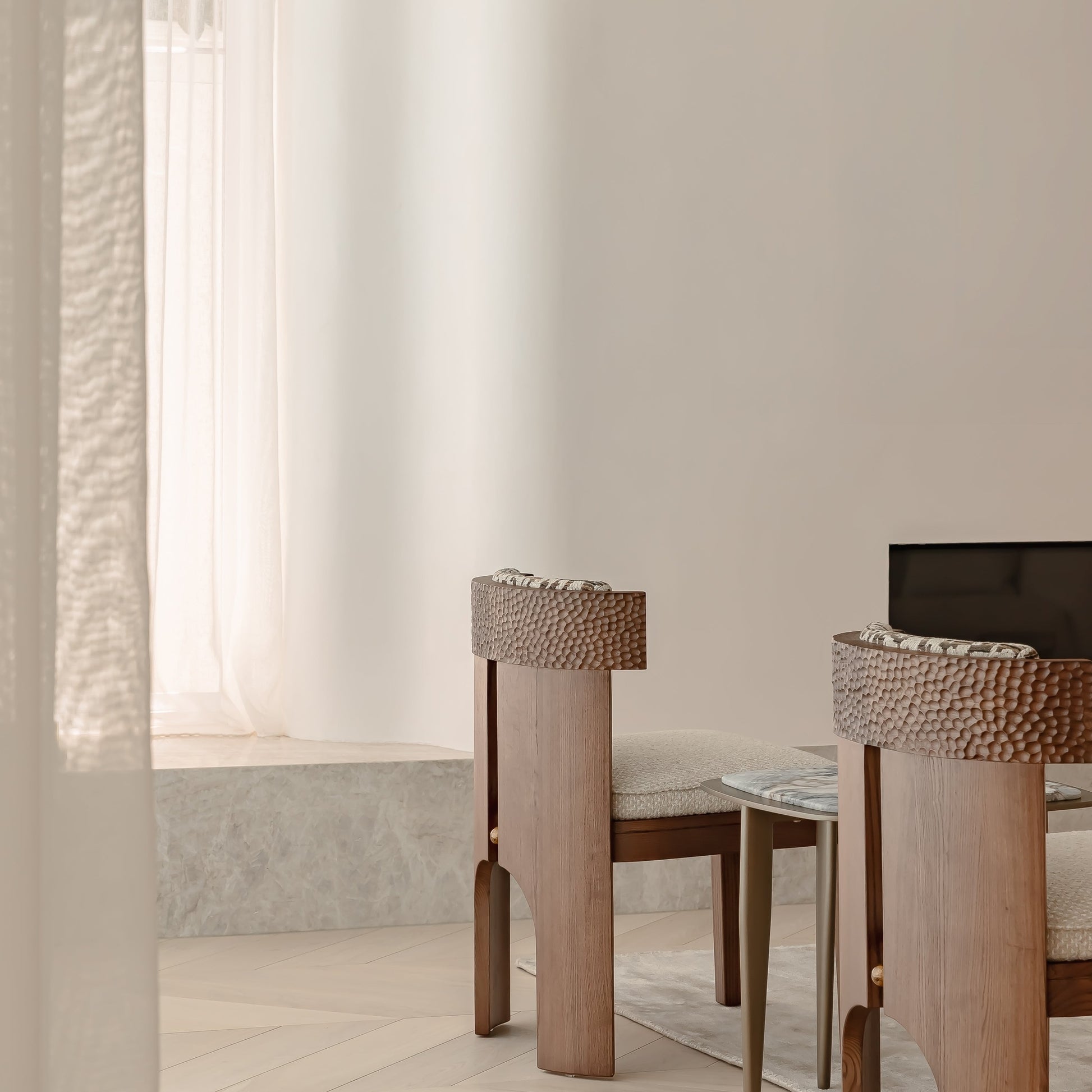 Margot Wooden Dining Chair - Timber Dining Chair Raffine