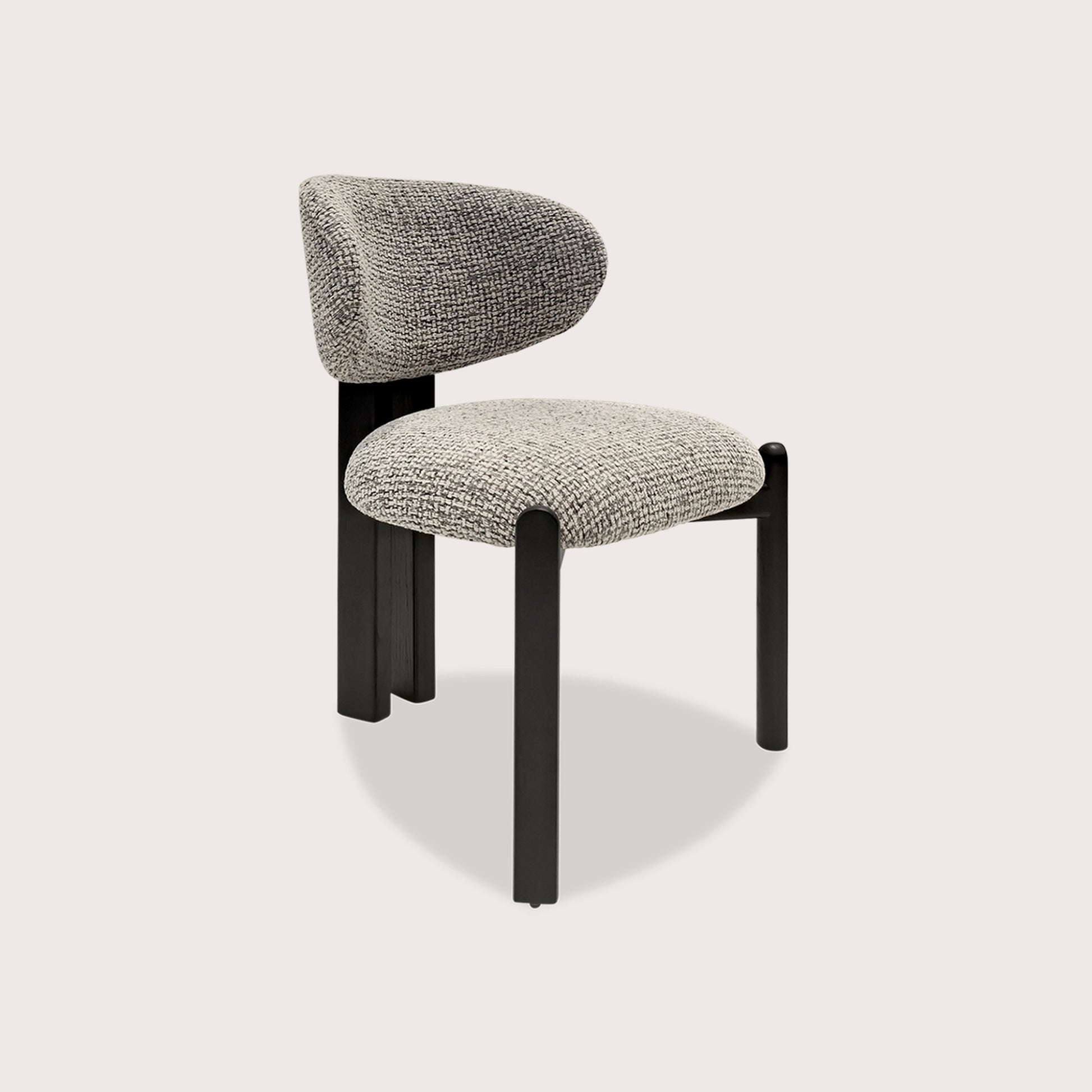 Matisse Timber Dining Chair - Black & White Dining Chair Raffine Default Title