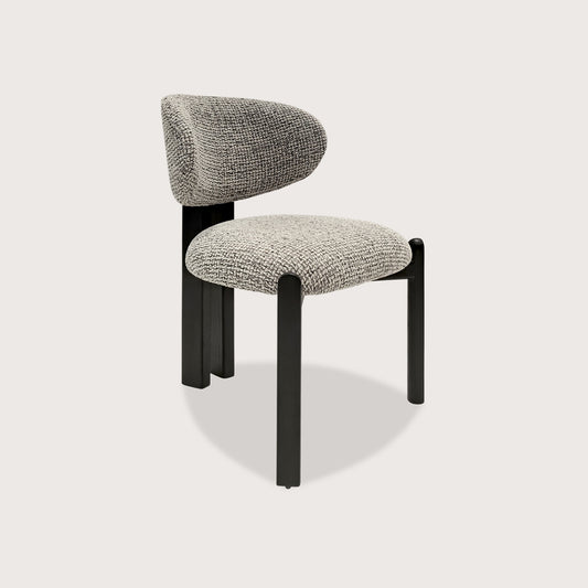 Matisse Timber Dining Chair - Black & White Dining Chair Raffine Default Title