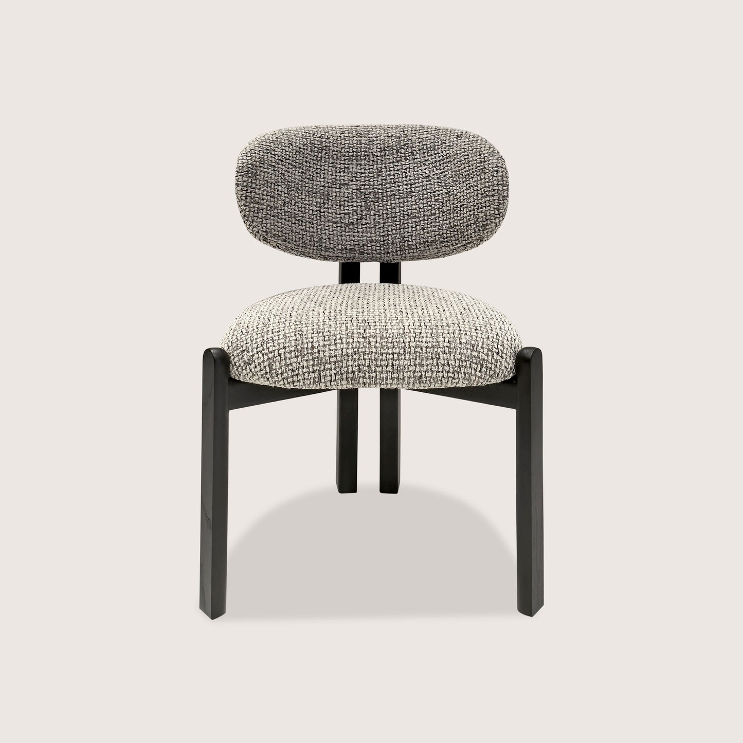 Matisse Timber Dining Chair - Black & White Dining Chair Raffine