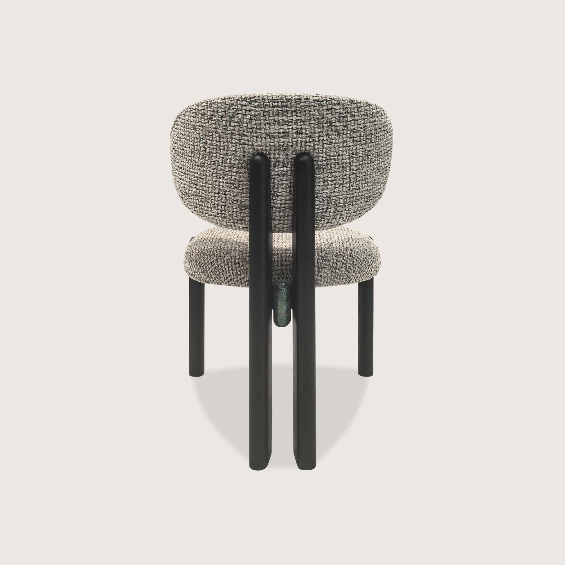 Matisse Timber Dining Chair - Black & White Dining Chair Raffine