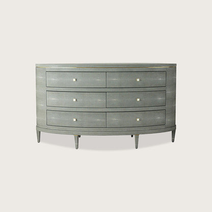 Odette Curved Metal Dresser - Green Dresser Raffine Default Title