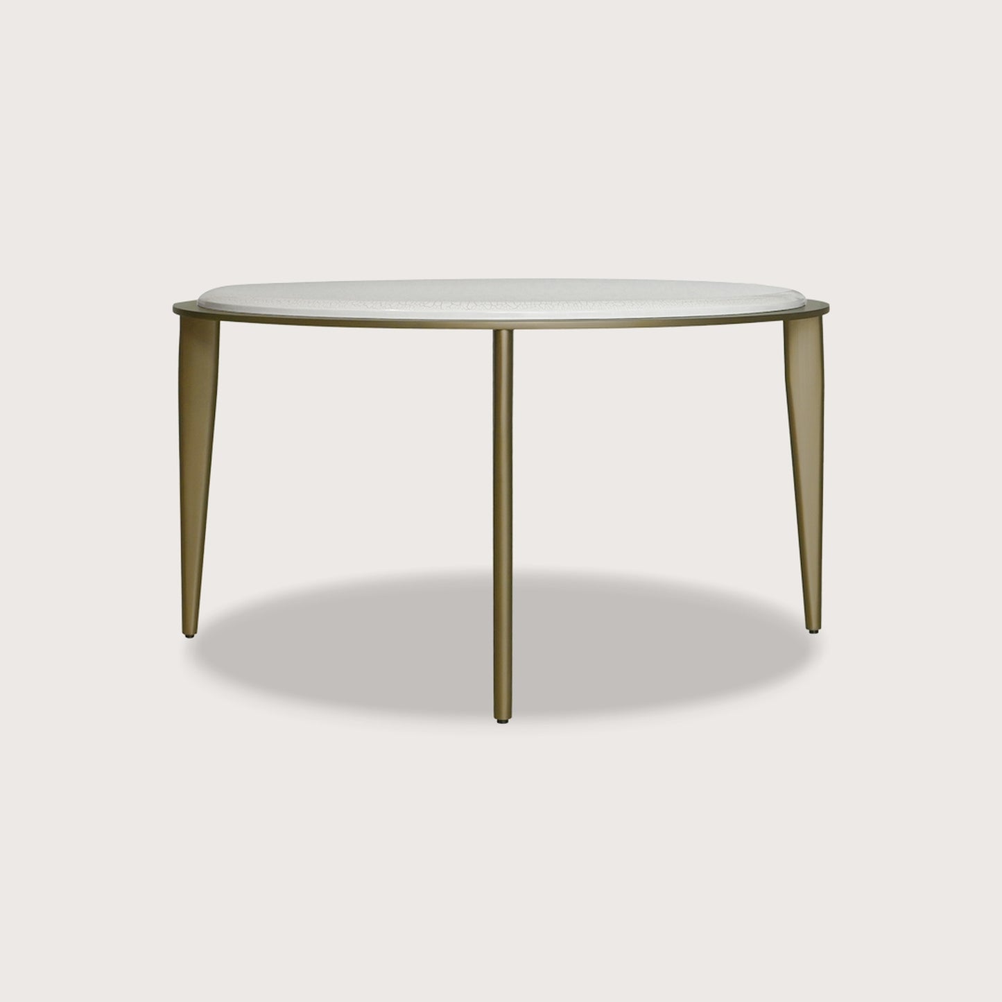 Scarlett Metal Coffee Table - Brass Coffee Table Raffine Default Title
