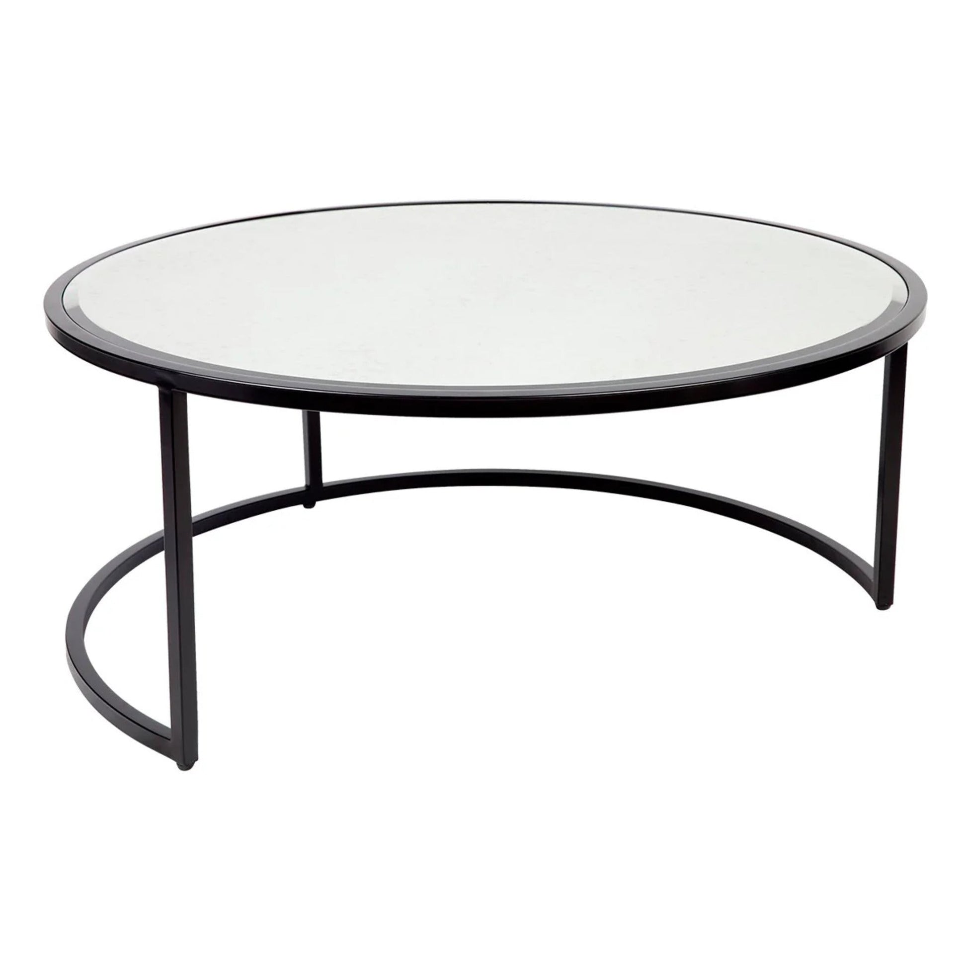 Serene Nesting Coffee Tables - Black Coffee Table Cafe Lighting & Living   