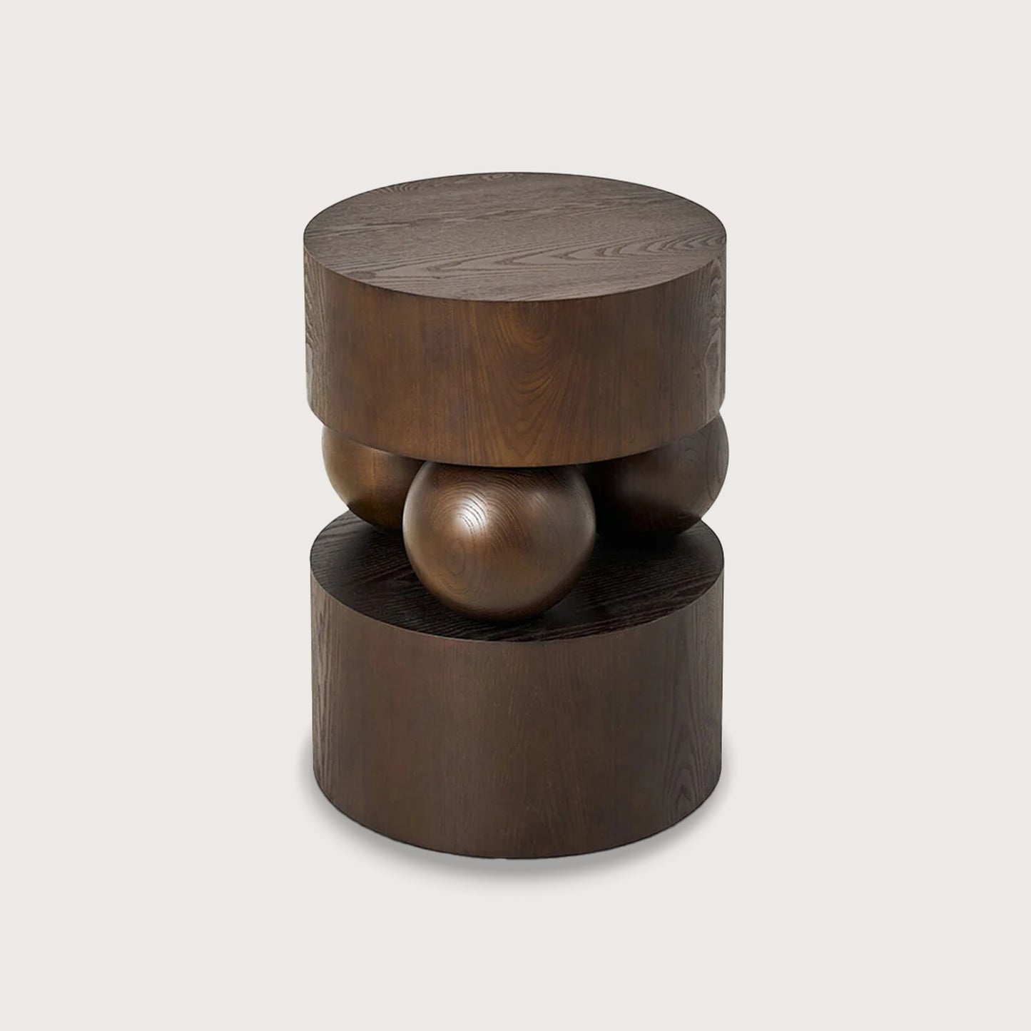Sia Timber Side Table - Brown Side Table Raffine Default Title