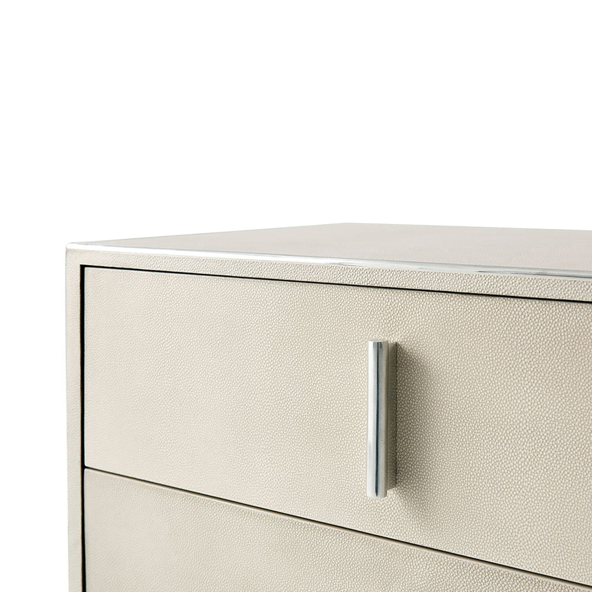 TA Studio Blain Nightstand Bedside Table - Overcast Shagreen Bedside Table Bloomingdales   