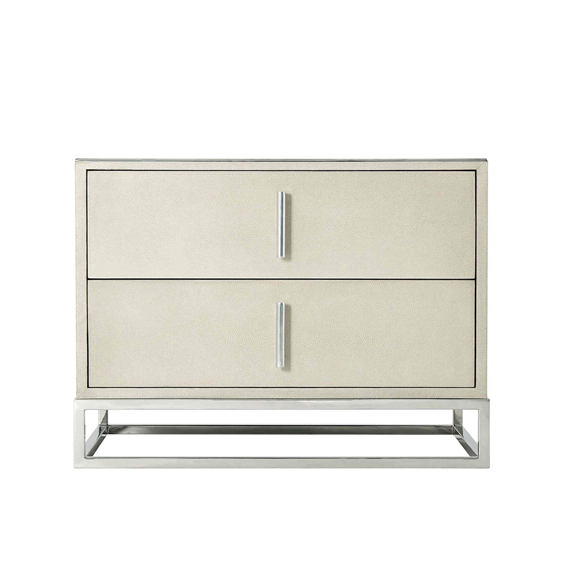 TA Studio Blain Nightstand Bedside Table - Overcast Shagreen Bedside Table Bloomingdales   