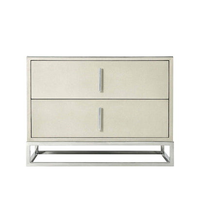 TA Studio Blain Nightstand Bedside Table - Overcast Shagreen Bedside Table Bloomingdales   