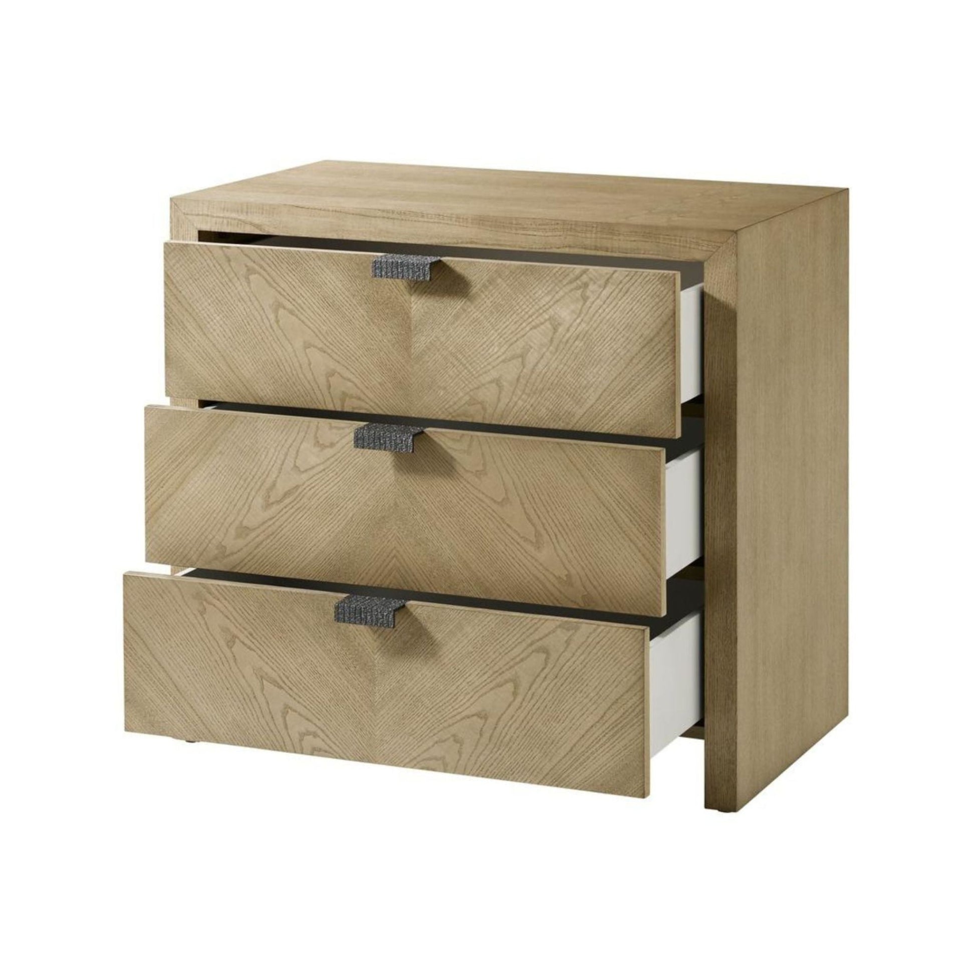 Theodore Alexander Catalina Three Drawer Nightstand - Dune Bedside Table Bloomingdales   