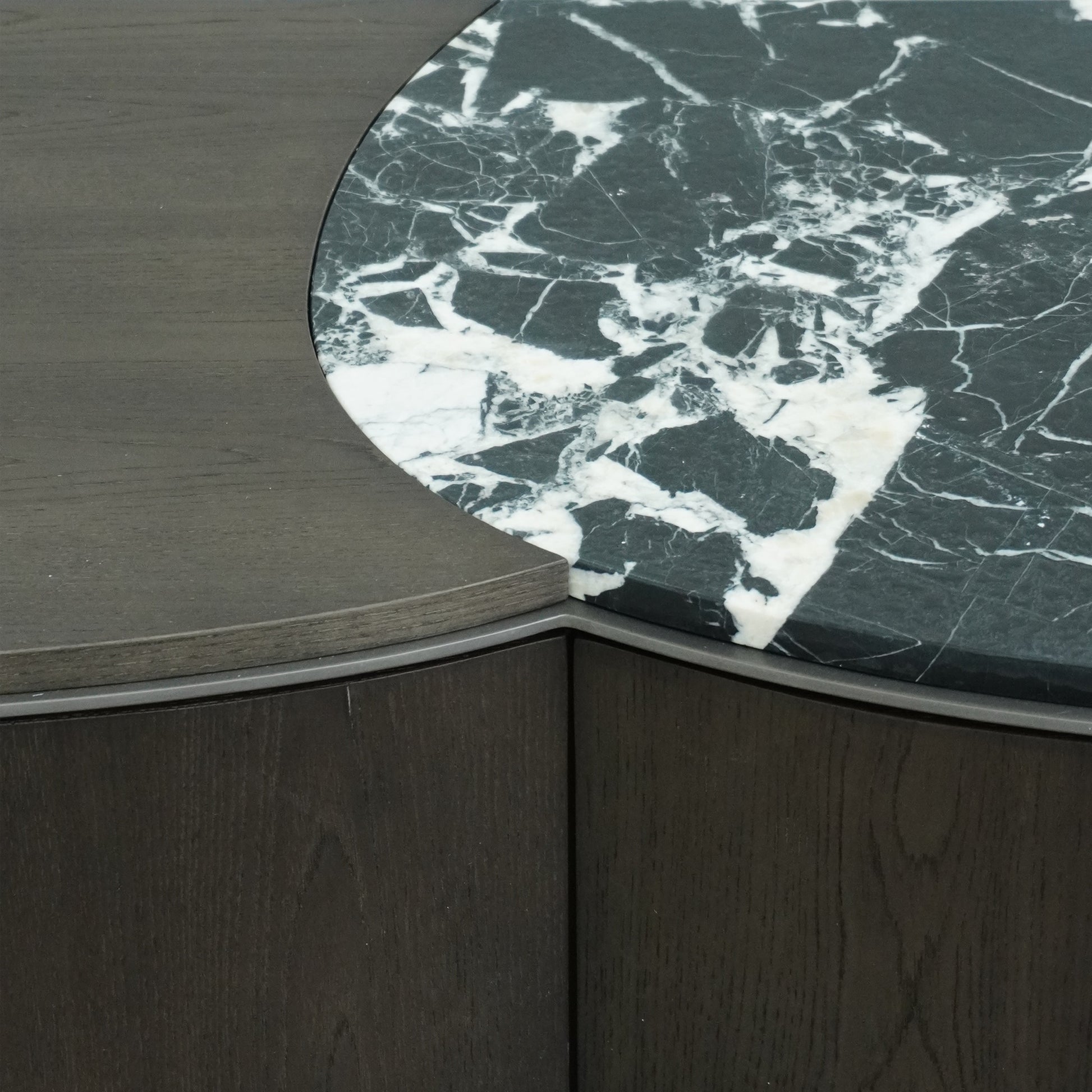Xander Marble Sideboard - Truffle Sideboard Raffine