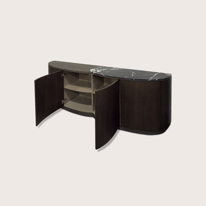 Xander Marble Sideboard - Truffle Sideboard Raffine