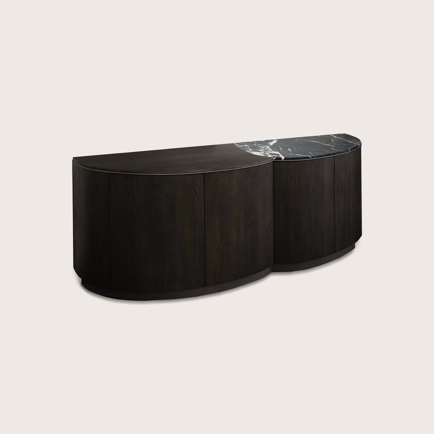 Xander Marble Sideboard - Truffle Sideboard Raffine
