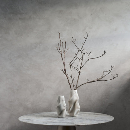 Yvette Round Marble Dining Table - Brass Dining Table Raffine